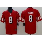 Men's San Francisco 49ers #8 Steve Young Limited Red Alternate Vapor Jersey