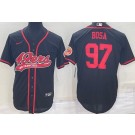 Men's San Francisco 49ers #97 Nick Bosa Black Baseball Jersey