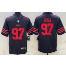 Men's San Francisco 49ers #97 Nick Bosa Limited Black 2022 Vapor Jersey