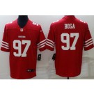 Men's San Francisco 49ers #97 Nick Bosa Limited Red 2022 Vapor Jersey