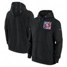 Men's San Francisco 49ers Black 2023 Crucial Catch Club Pullover Hoodie