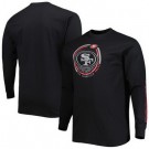 Men's San Francisco 49ers Black Performance Sweater 302201
