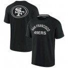 Men's San Francisco 49ers Black Super Soft Short Sleeve T Shirt