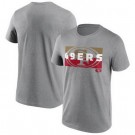 Men's San Francisco 49ers Gray Square Off Tri Blend T Shirt