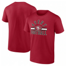 Men's San Francisco 49ers Red Standard Arch Stripe T Shirt