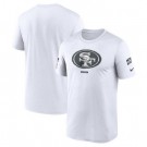 Men's San Francisco 49ers White 2024 Salute To Service Legend Performance T Shirt