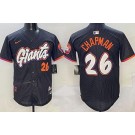 Men's San Francisco Giants #26 Matt Chapman Black 2025 City Connect Limited Jersey