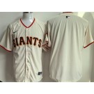 Men's San Francisco Giants Blank Cream Limited Jersey