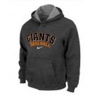 Men's San Francisco Giants Dark Gray Printed Pullover Hoodie