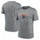 Men's San Francisco Giants Gray Velocity Performance Practice T Shirt