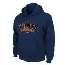 Men's San Francisco Giants Navy Blue Printed Pullover Hoodie