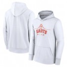 Men's San Francisco Giants White City Authentic Collection Performance Hoodie