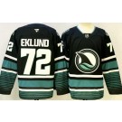 Men's San Jose Sharks #72 William Eklund Black Authentic Jersey