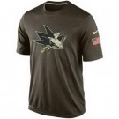 Men's San Jose Sharks Printed T Shirt 10668