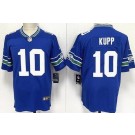 Men's Seattle Seahawks #10 Cooper Kupp Limited Blue Throwback Vapor Jersey