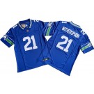 Men's Seattle Seahawks #21 Devon Witherspoon Limited Blue FUSE Vapor Jersey