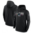 Men's Seattle Seahawks Black 2022 Crucial Catch Therma Performance Pullover Hoodie
