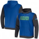 Men's Seattle Seahawks Blue NFL x Darius Rucker Collection Colorblock Pullover Hoodie