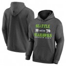 Men's Seattle Seahawks Gray Fierce Competitor Pullover Hoodie