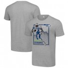 Men's Seattle Seahawks Gray Graphic Shield Logo T Shirt