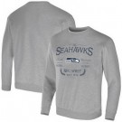 Men's Seattle Seahawks Gray NFL x Darius Rucker Collection Pullover Sweatshirt