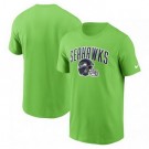 Men's Seattle Seahawks Green Team Athletic T Shirt
