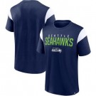 Men's Seattle Seahawks Navy Home Stretch Team T Shirt