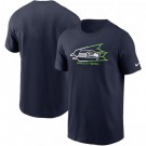 Men's Seattle Seahawks Navy Local Essential T Shirt