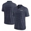 Men's Seattle Seahawks Navy Sideline Lock Up Victory Performance Polo