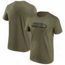 Men's Seattle Seahawks Olive Legacy T Shirt