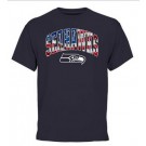 Men's Seattle Seahawks Printed T Shirt 2911
