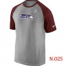 Men's Seattle Seahawks Printed T Shirt 2930
