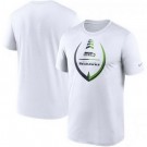 Men's Seattle Seahawks White Icon Legend Performance T Shirt