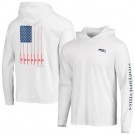 Men's Seattle Seahawks White Vineyard Vines Hoodie Long Sleeve T Shirt