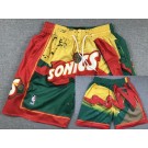 Men's Seattle Sonics Green 2023 Just Don Shorts