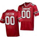 Men's South Carolina Gamecock Customized Red College Football Jersey
