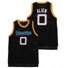 Men's Space Jam #0 Alien Monstars Black Basketball Jersey