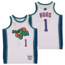 Men's Space Jam Tune Squad #1 Bugs Bunny White 2020 Basketball Jersey