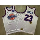 Men's Space Jam Tune Squad #23 Michael Jordan White 2020 Authentic Basketball Jersey