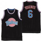 Men's Space Jam Tune Squad #6 Yosemite Sam Black Basketball Jersey