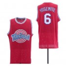 Men's Space Jam Tune Squad #6 Yosemite Sam Red Basketball Jersey