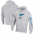 Men's St Louis Blues Gray Champion O&B Capsule II Pullover Hoodie