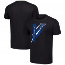 Men's St Louis Blues Starter Black Color Scratch T Shirt