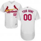 Men's St Louis Cardinals Customized White FlexBase Jersey