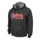Men's St Louis Cardinals Dark Gray Printed Pullover Hoodie