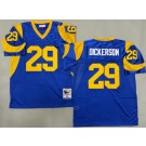 Men's St Louis Rams #29 Eric Dickerson Blue 1984 Throwback Jersey