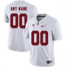 Men's Stanford Cardinals Custom Limited White College Football Jersey