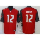 Men's Tampa Bay Buccaneers #12 Tom Brady Limited Red Return Vapor Untouchable Jersey