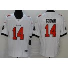 Men's Tampa Bay Buccaneers #14 Chris Godwin Limited White Vapor Untouchable Jersey
