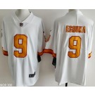 Men's Tampa Bay Buccaneers #9 Emeka Egbuka Limited White Throwback Vapor Jersey